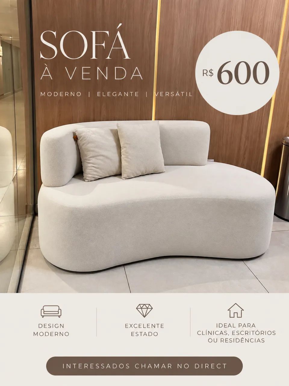 SOFÁ ORGÂNICO