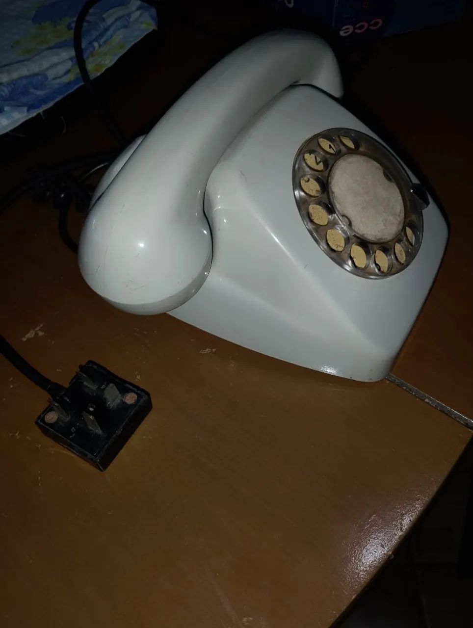 Telefone antigo CETEL funcionando  - Foto 3