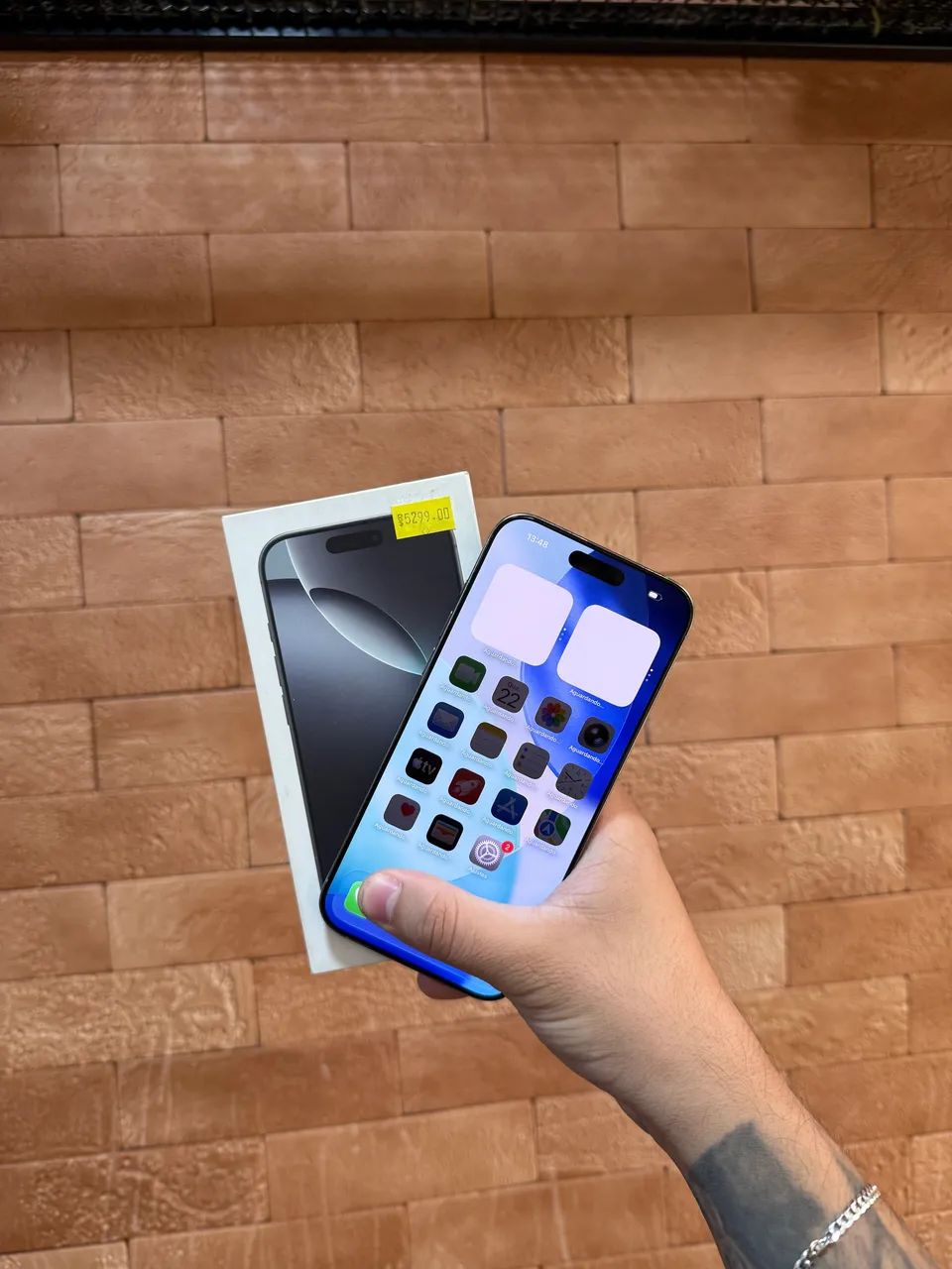 iPhone 15 pro 128gb com garantia / venha você também  - Foto 2
