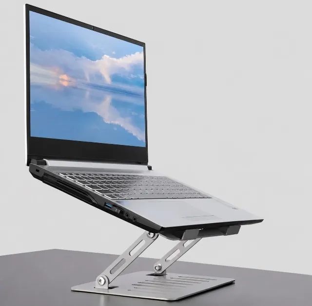 Suporte Dobrável Rotativo Notebook Tablet Resistente - Foto 3