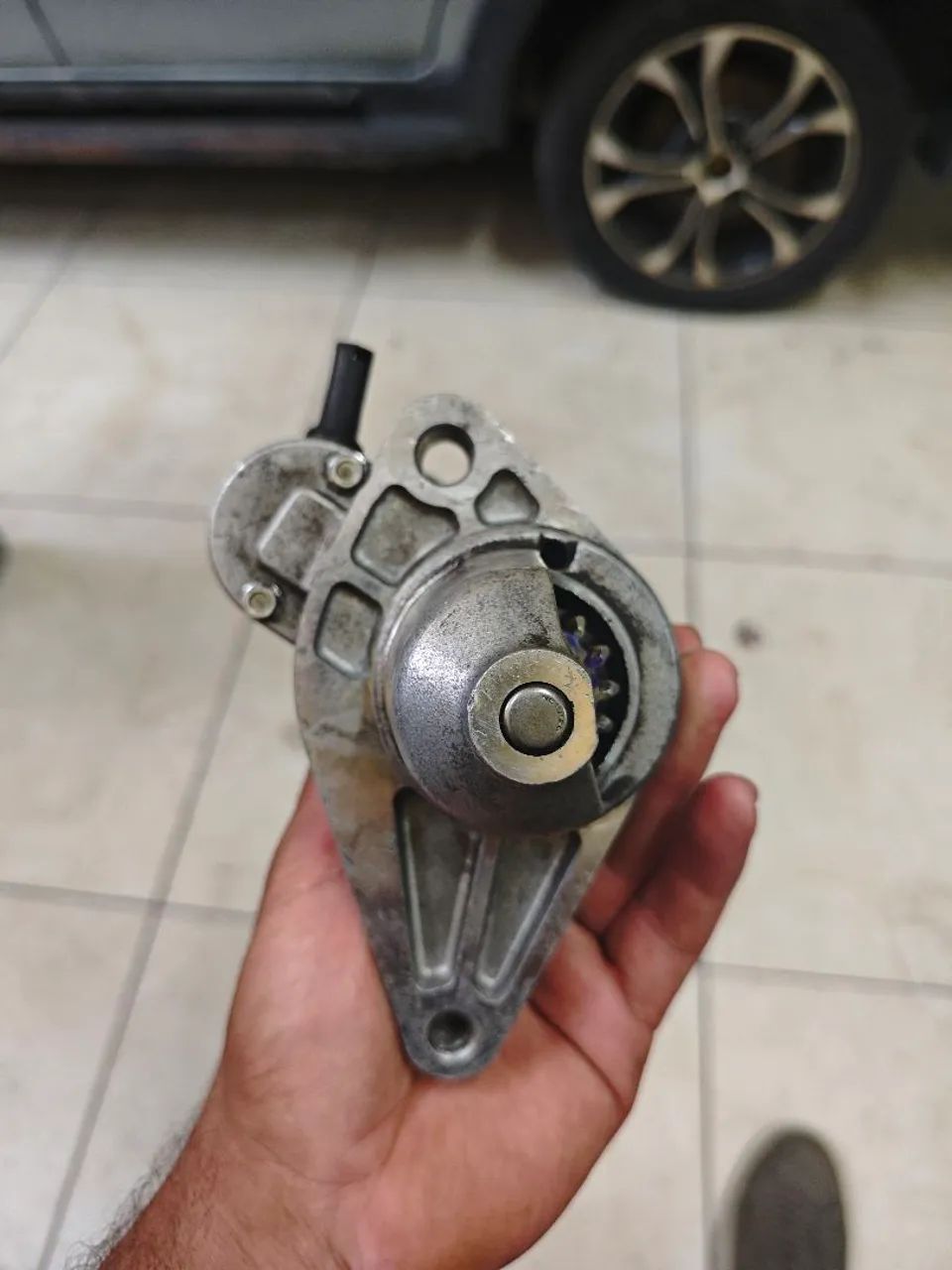 Motor de partida compatível para Fiat Argos, Cronos, Mobi e Strada