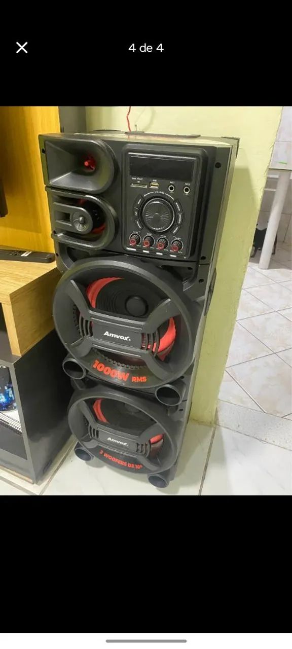 Vendo caixa de som novo 