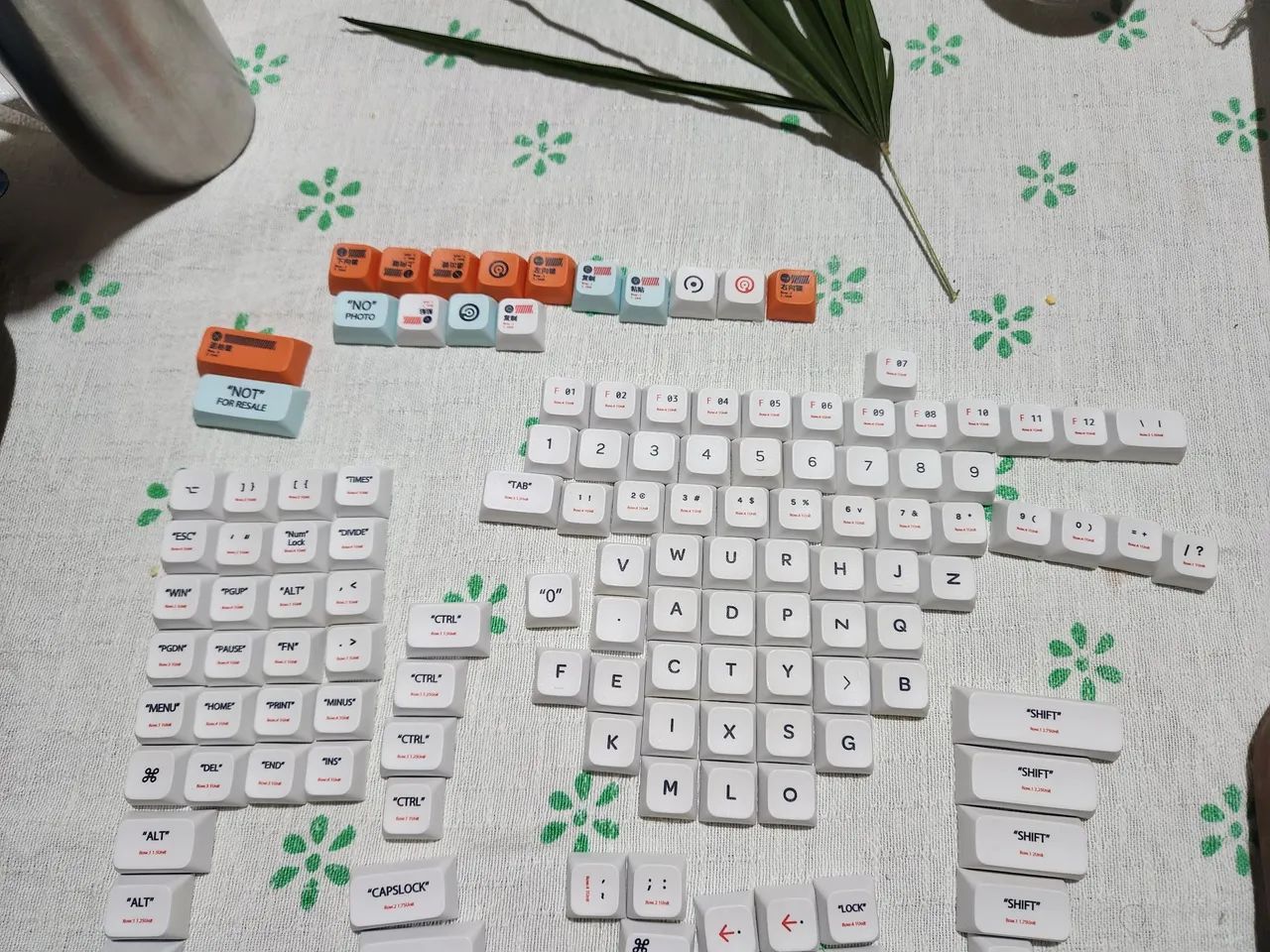 XDA Profile Plastic Theme Keycaps - Foto 5