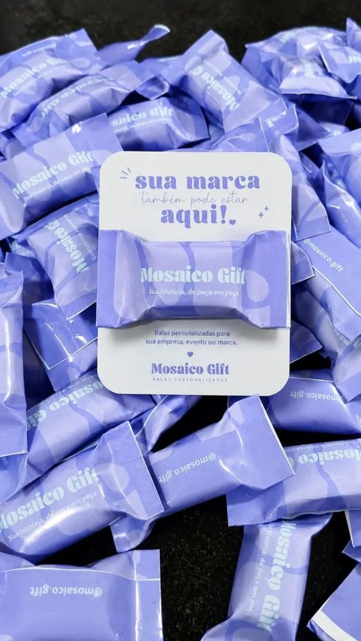Balas Personalizadas com sua Logo