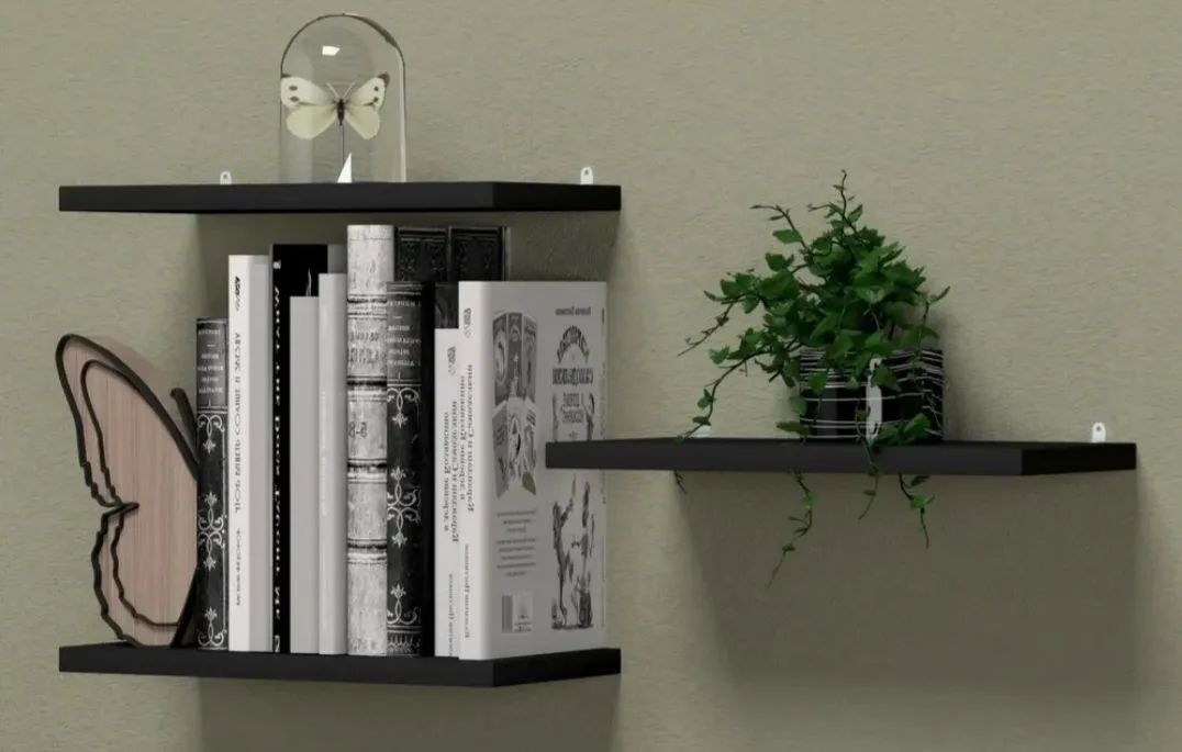 Kit com 3 Prateleiras de Parede - Foto 2