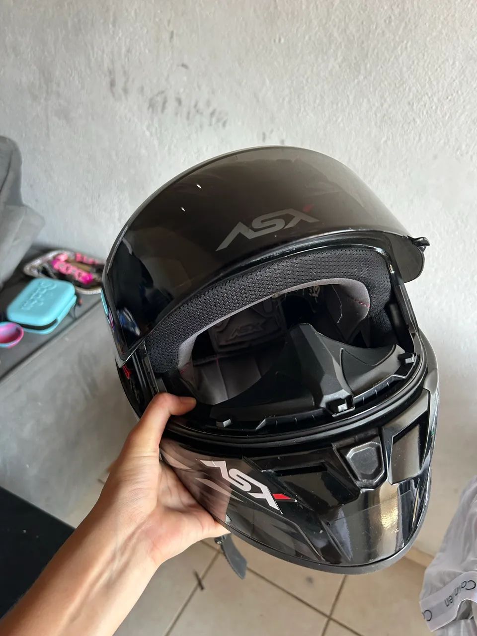 Capacete ASX para venda TAM:57/58 - Foto 3