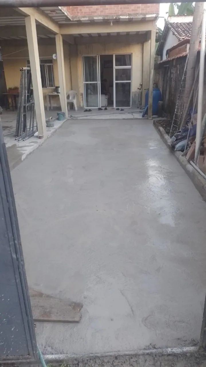 Pisos ,reboco ,contra pisos, cimento queima ovenaria  - Foto 4