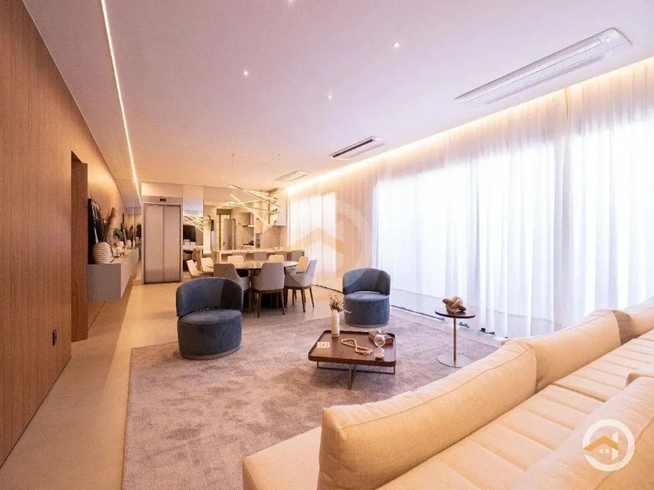 Apartamento Mobiliado e Decorado no Setor Marista com 4 suítes - Foto 5