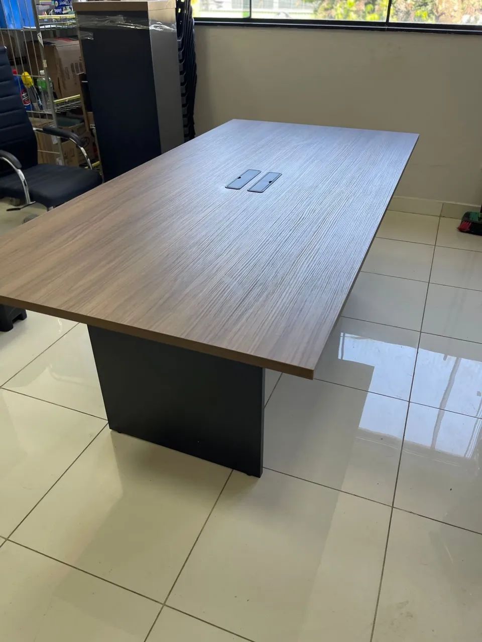MESA DE REUNIAO 2.00x1.00 LOJA IKONOFFICE