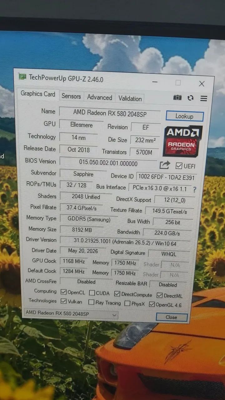 RX580 8gb 2048sp - Foto 4