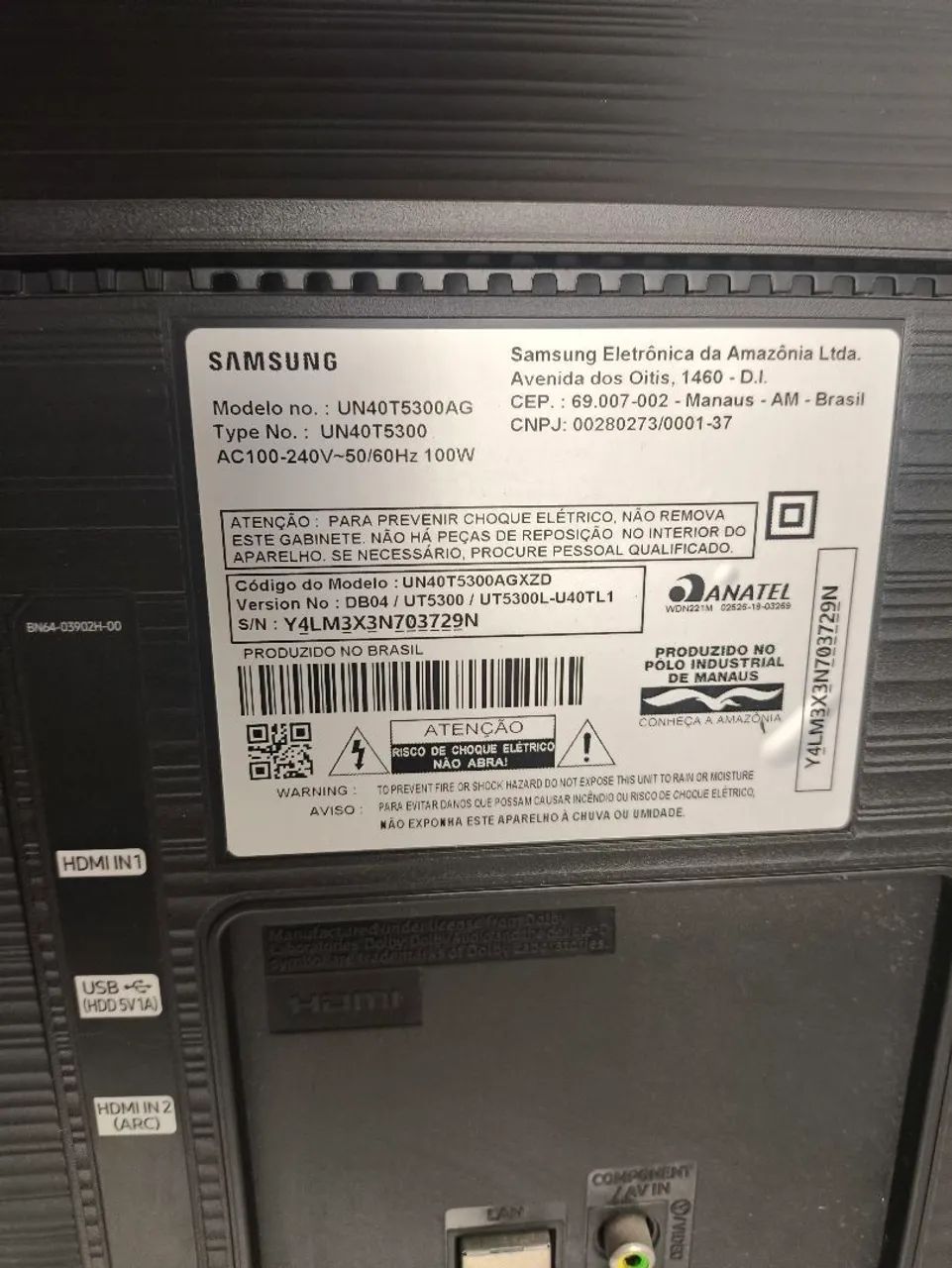 Tv Samsung 40 polegadas Smart - Foto 4