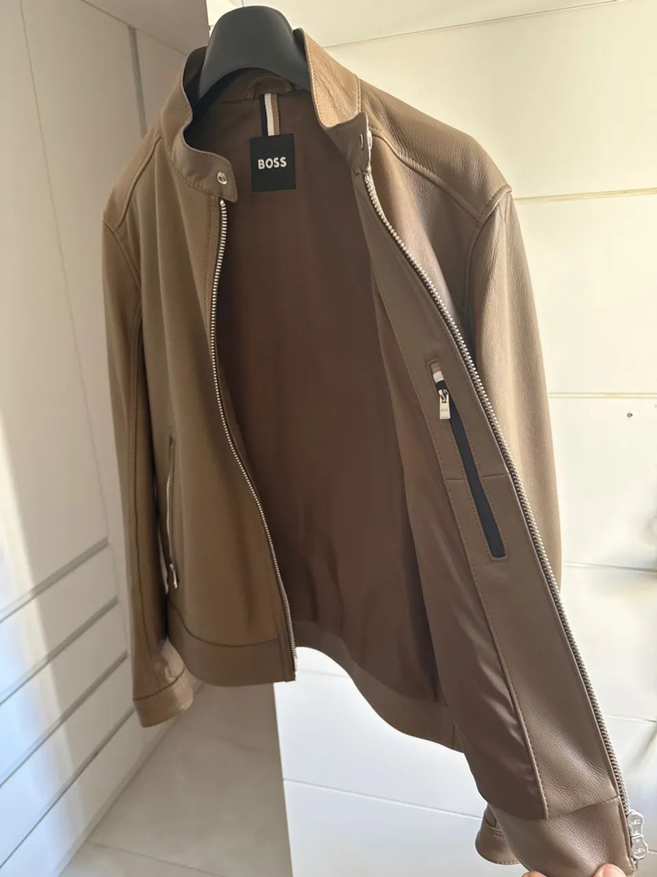 Casaco de Couro Hugo Boss  - Foto 2