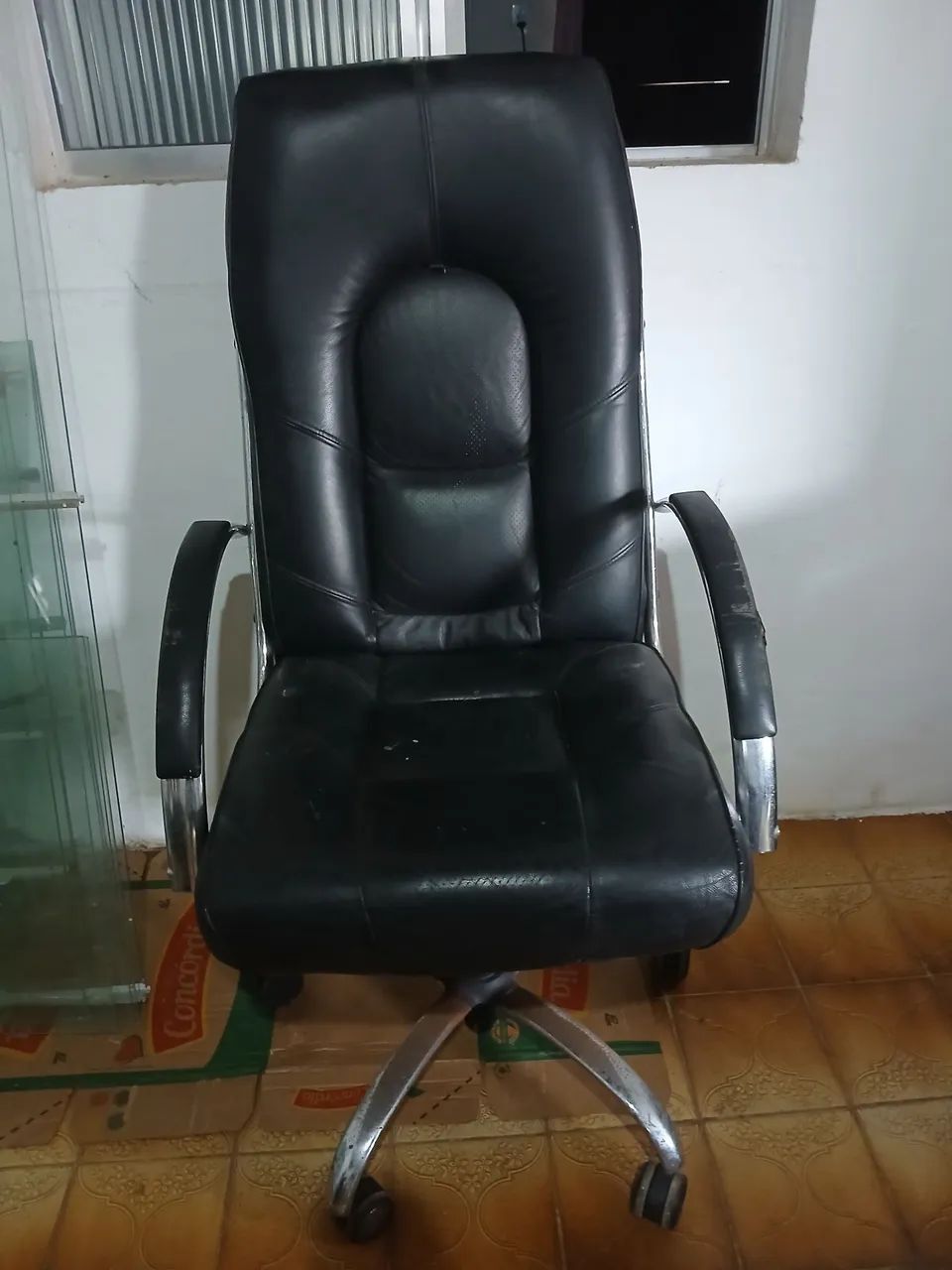 Cadeira Presidente couro