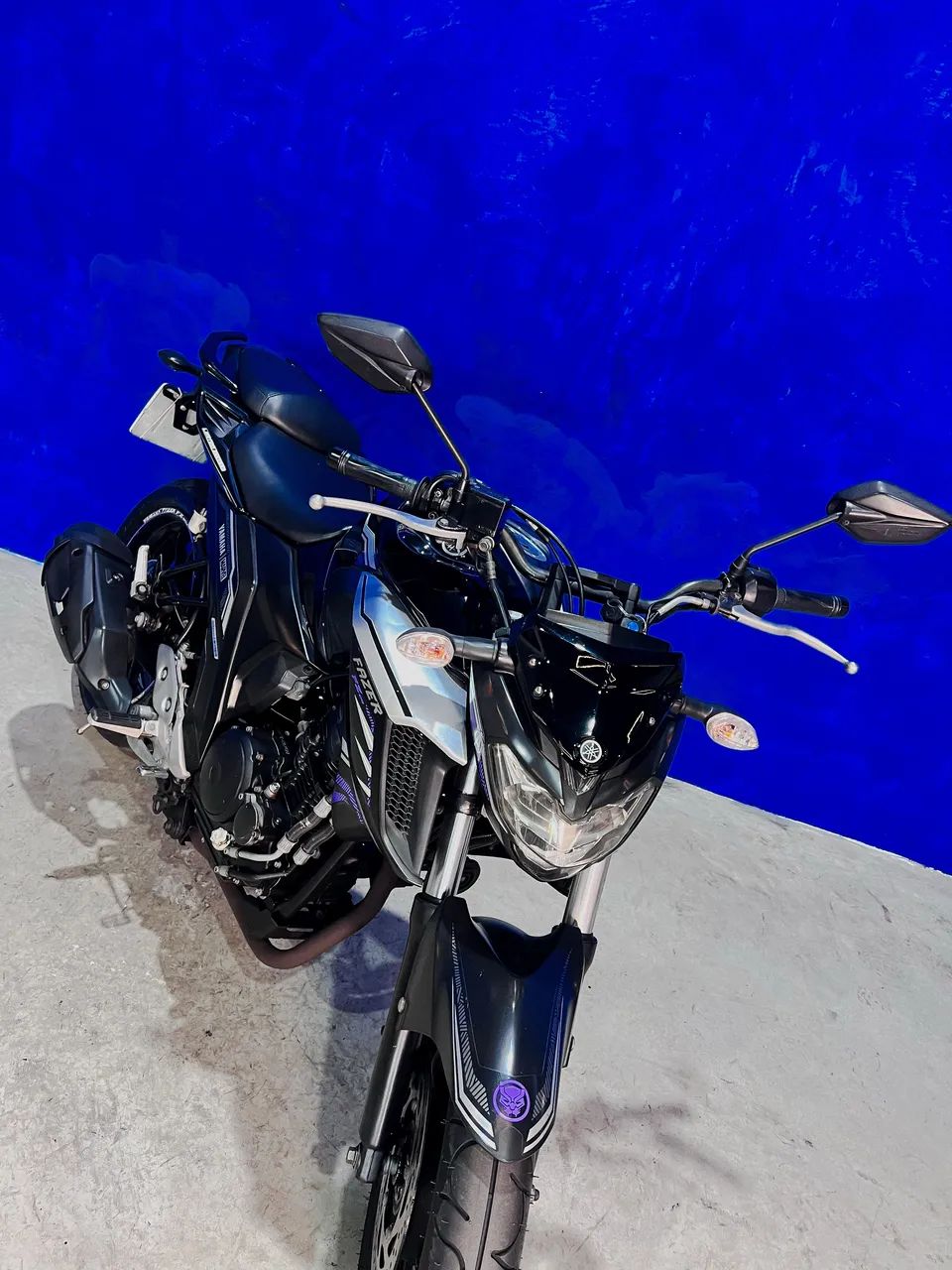 FAZER 250 EDIÇÃO ESPECIAL PANTERA NEGRA  - Foto 4