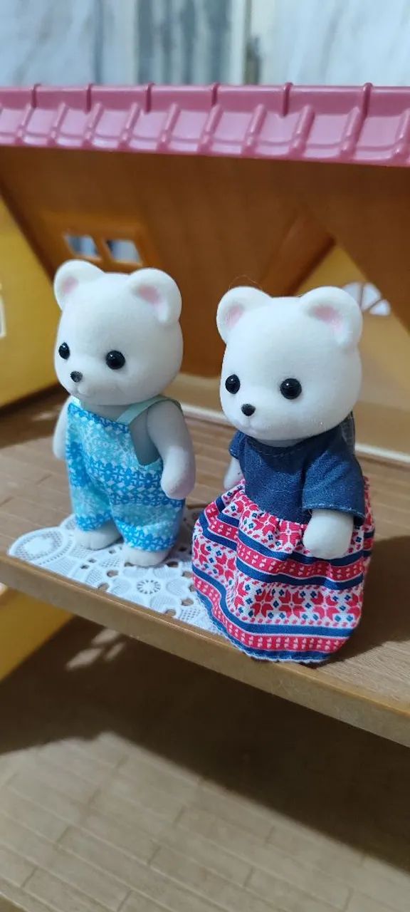Casal urso polar sylvanian families  - Foto 2