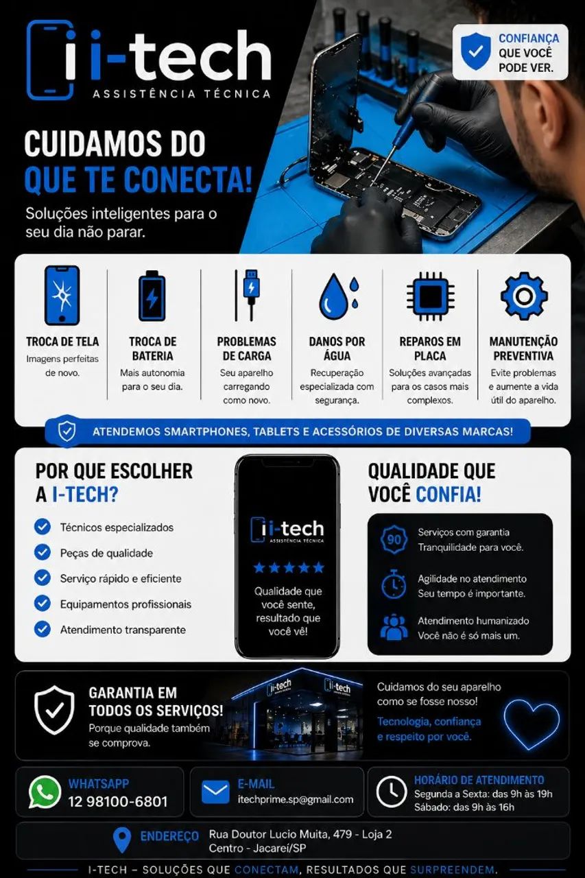 iTech Acessórios para celular e assistência técnica  - Foto 4