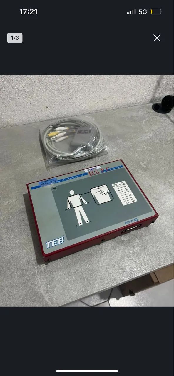 Ecgpc Teb Eletrocardiografo 