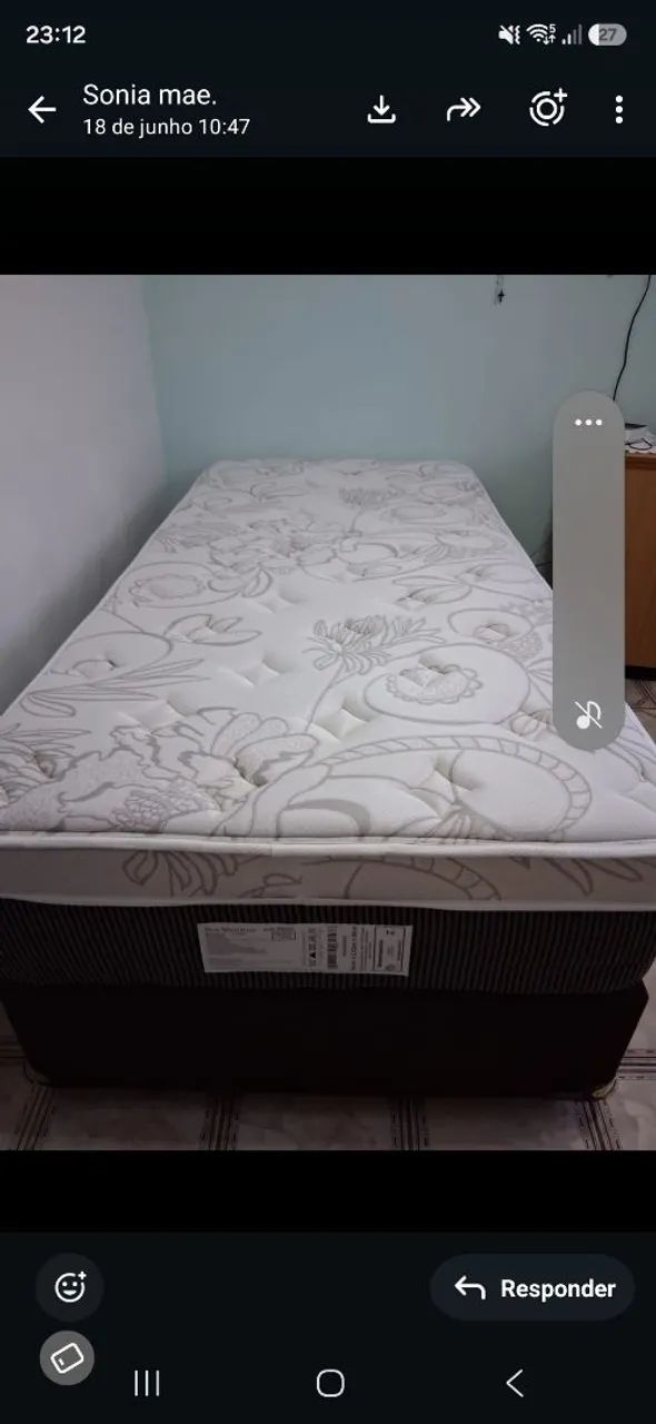 Cama solteiro modelo (viuva) ""NOVÍSSIMA"" 