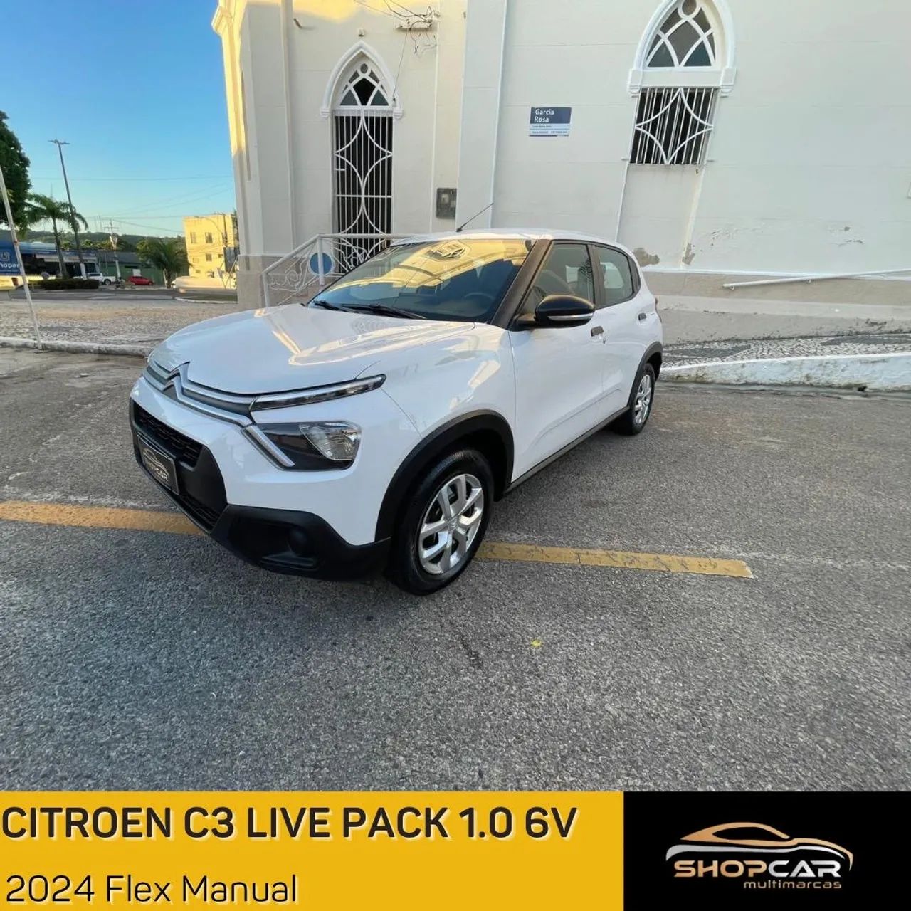 Citroën C3 C3 Live Pack 1.0 Flex 6V 5p Mec. 2024