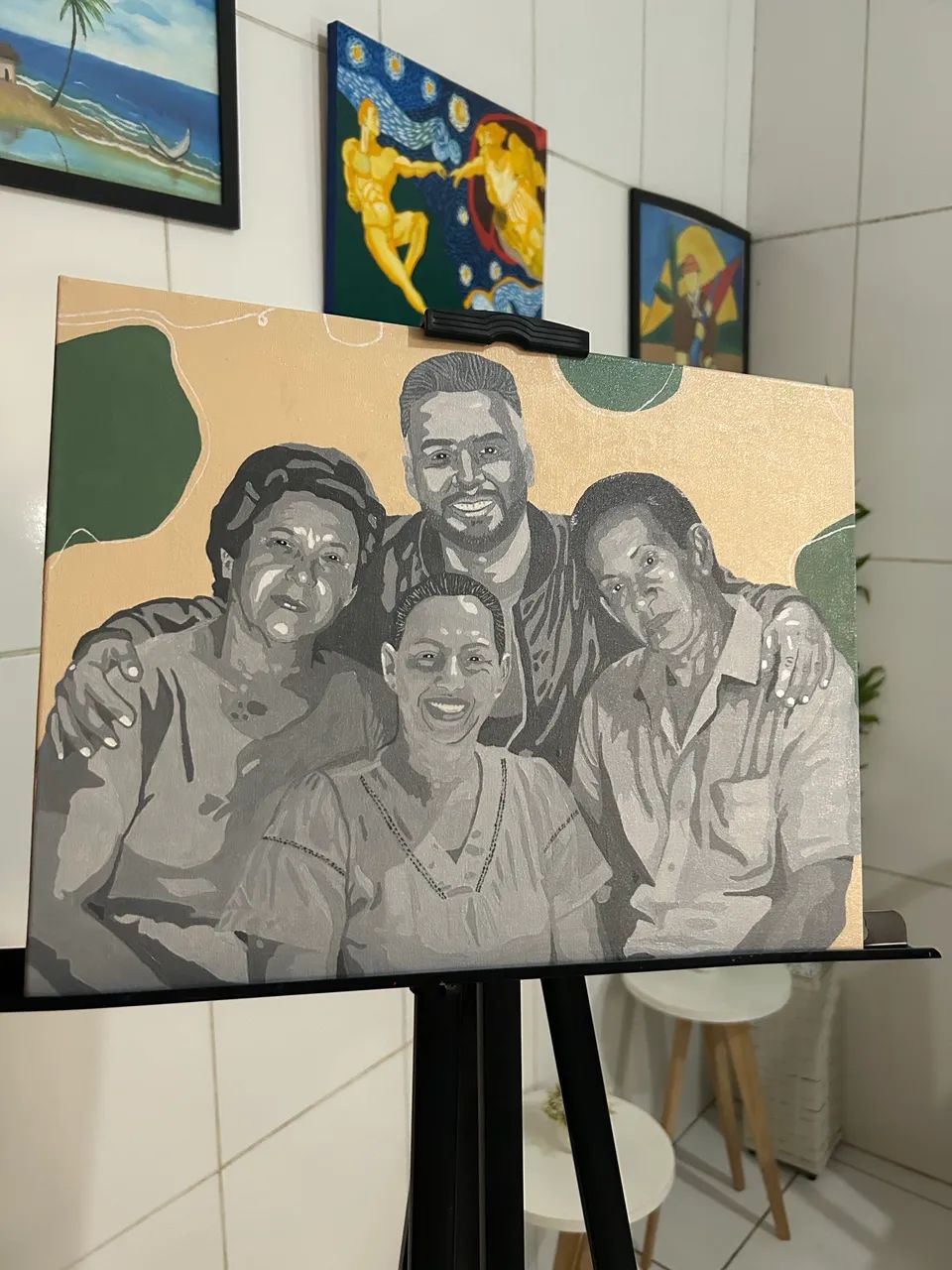 Quadros personalizados em tela - Foto 4