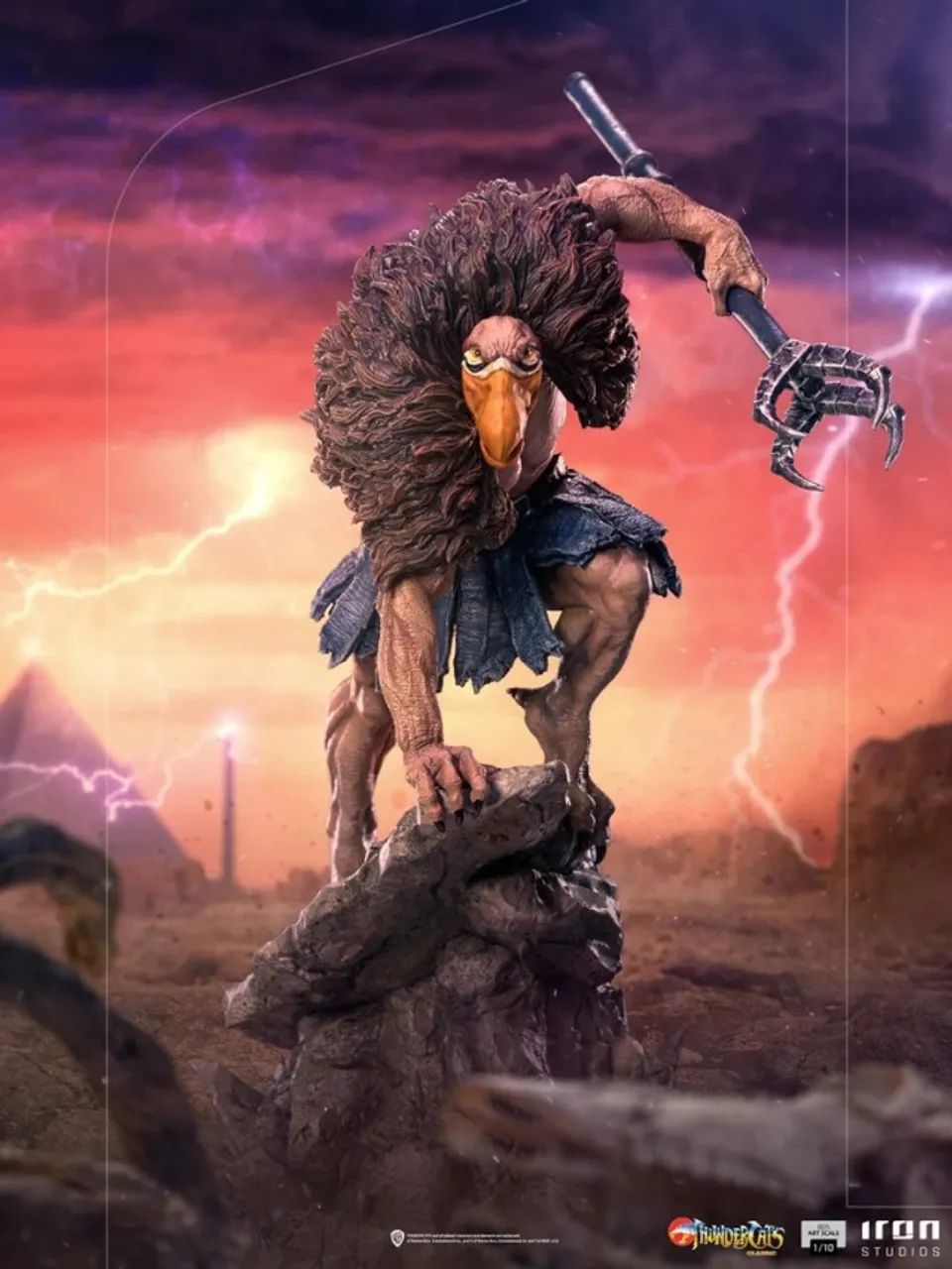 Abutre - Thundercats - BDS Art Scale 1/10 - Iron Studios (Vultureman) - Foto 2