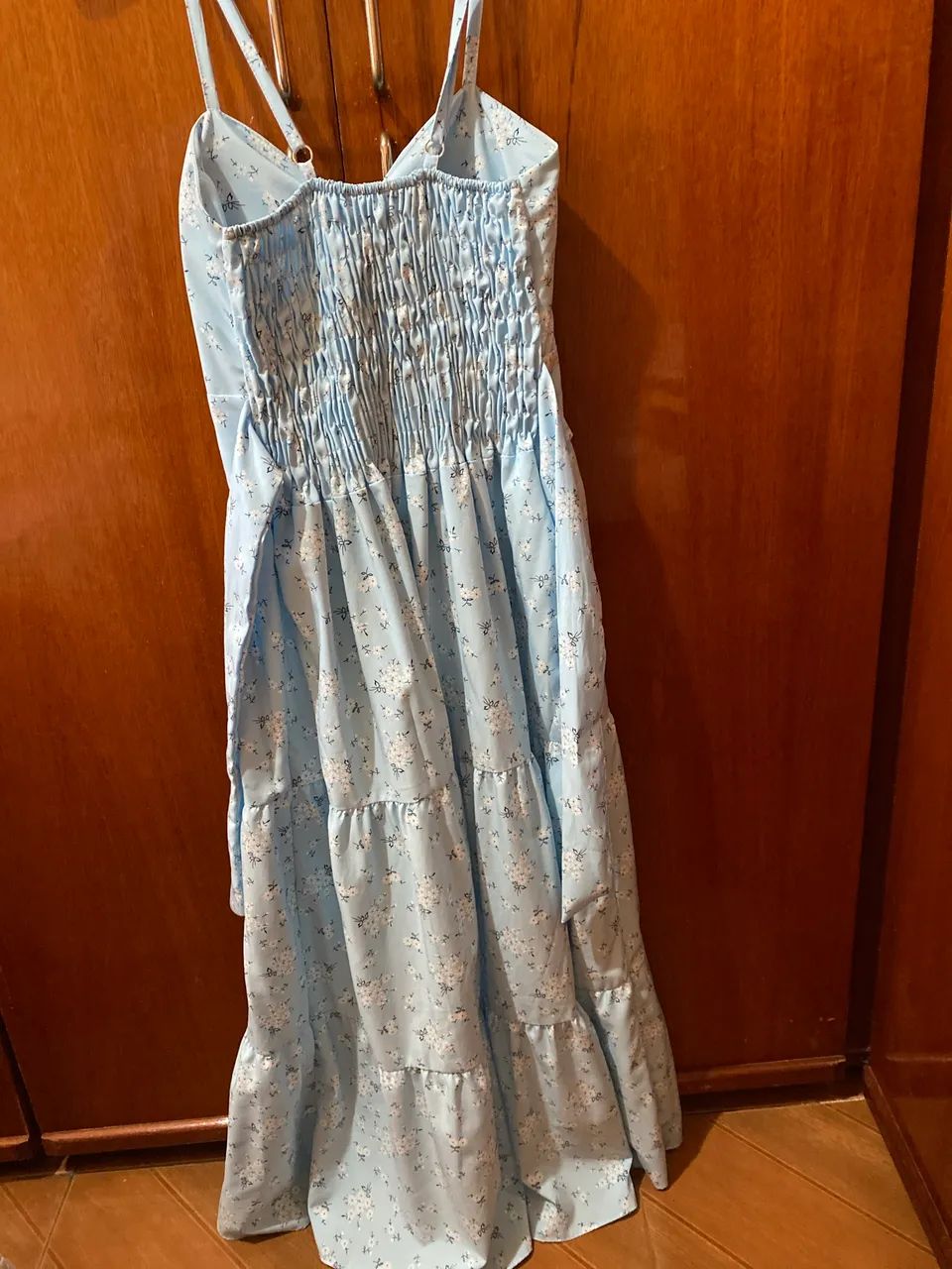 Vestido azul floral - Foto 2