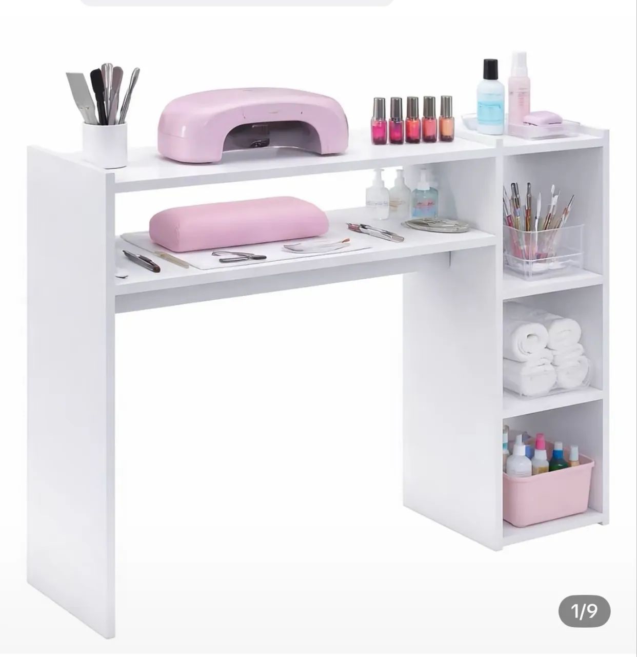 Mesa de manicure nova de MDF só montar - Foto 2