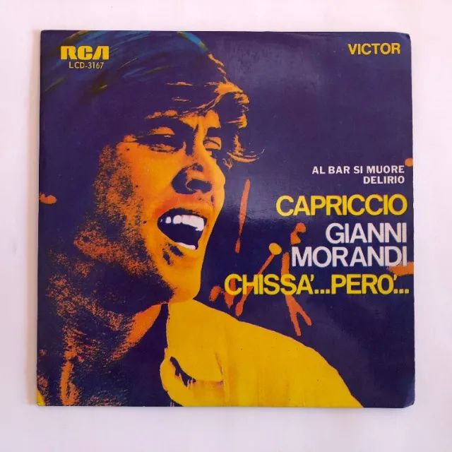 Gianni Morandi (1971) + Carmelo Pagano (1969) Vinil Compacto - Foto 2