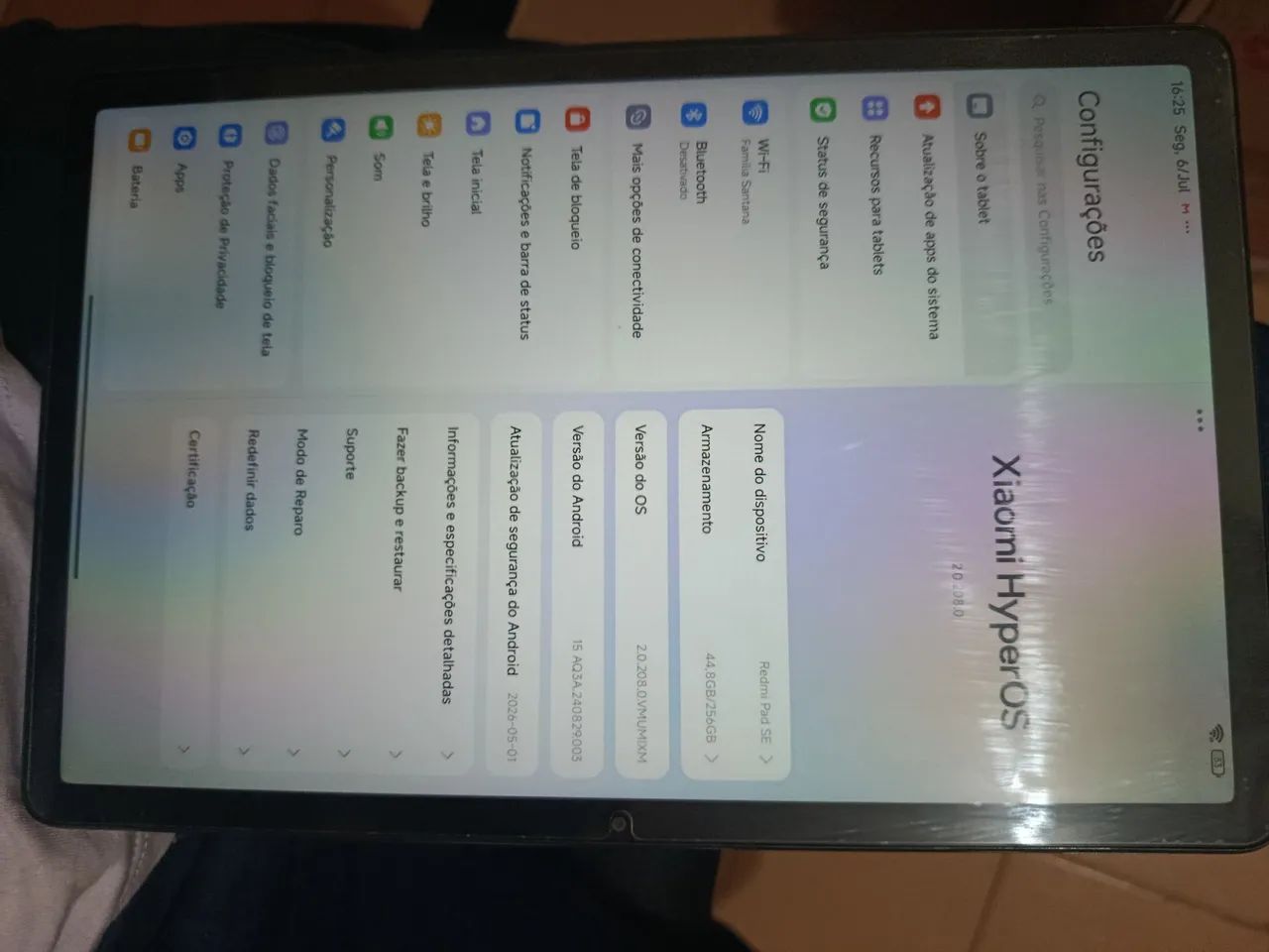 TABLET REDMI SE NOVO!!!!