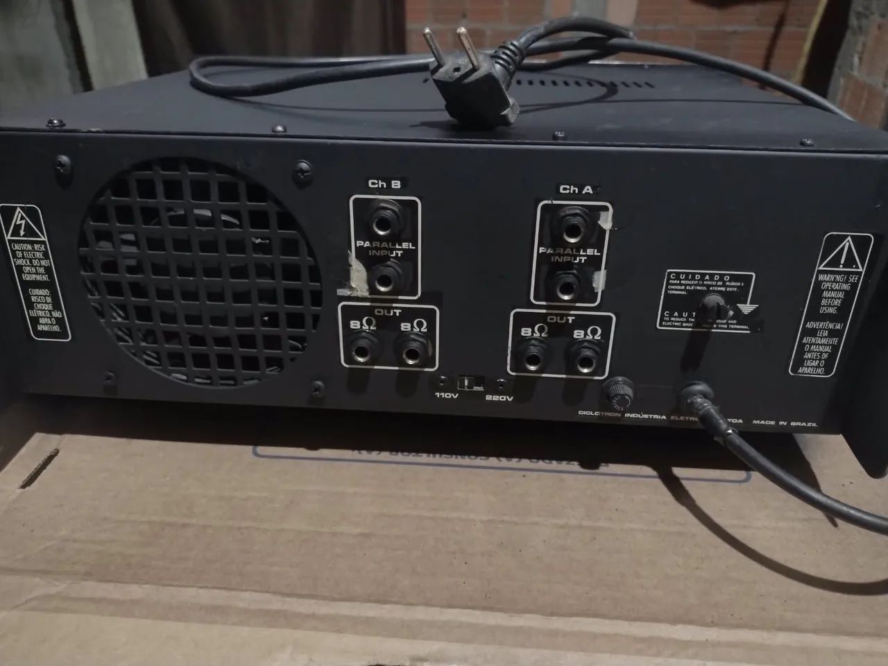 Amplificador de som - Foto 2