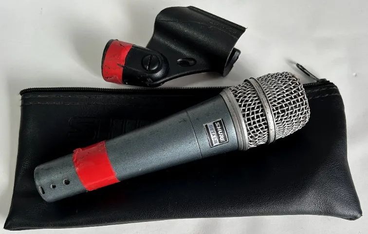 Shure Beta 57a Microfone dinâmico profissional Novo cabo de 10