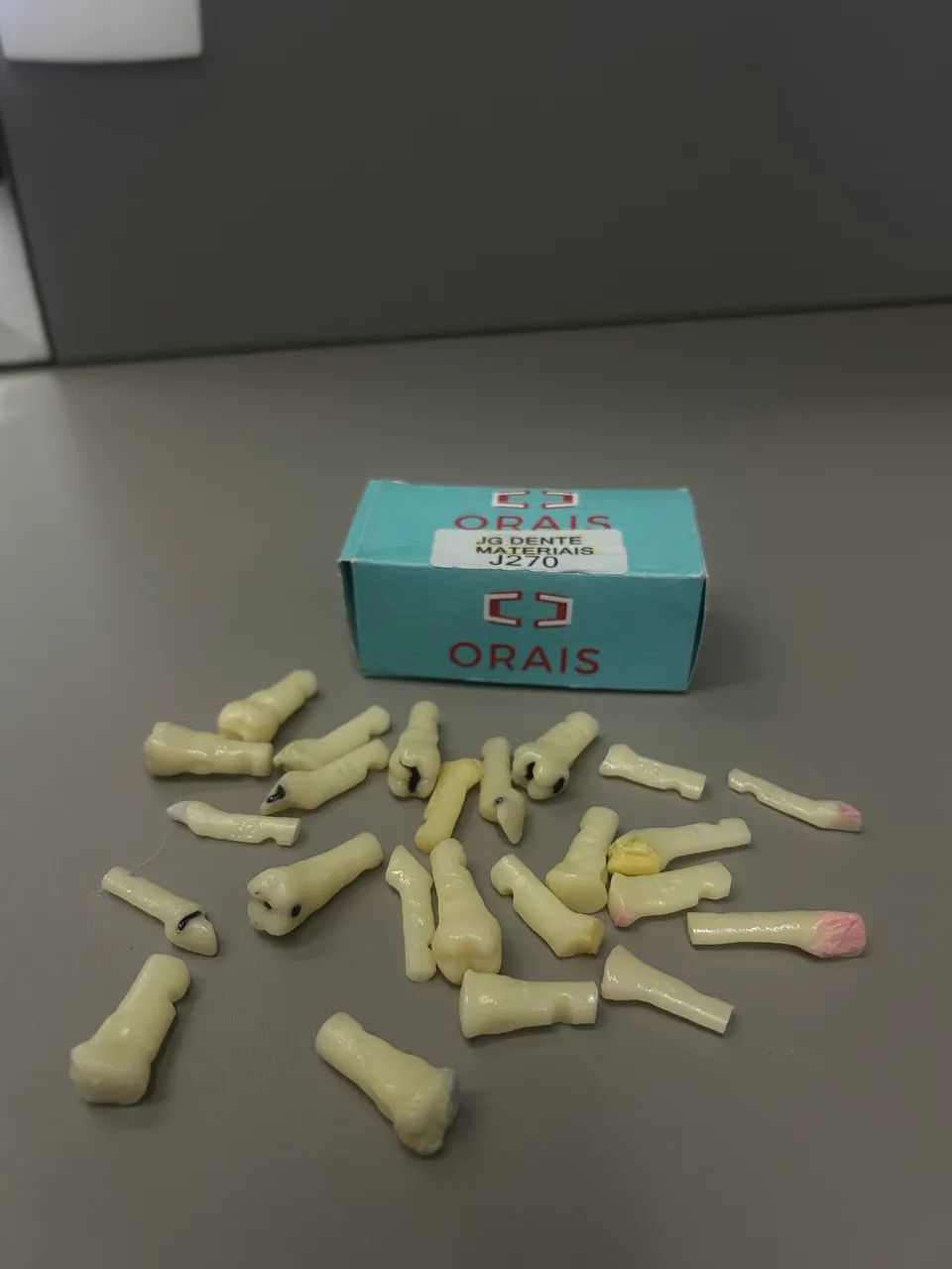 2 Maniquins e kit de dentes (usados) 
