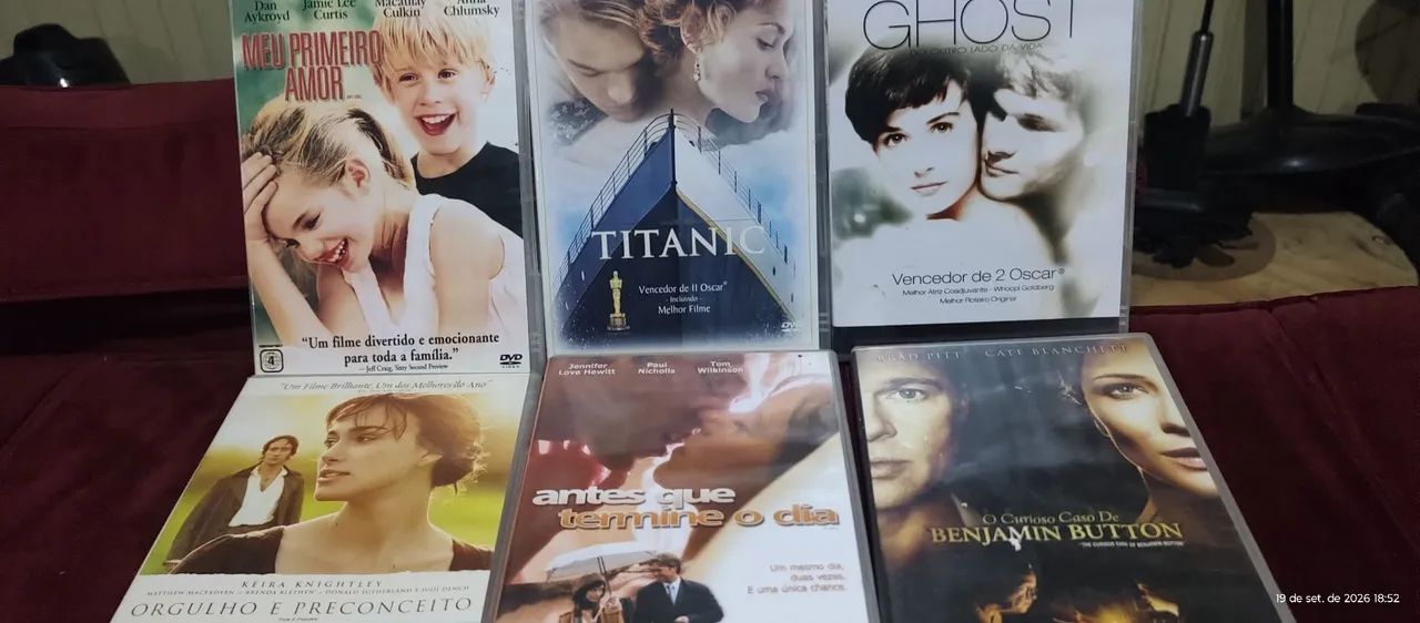 Pacote DVDs Romance ?