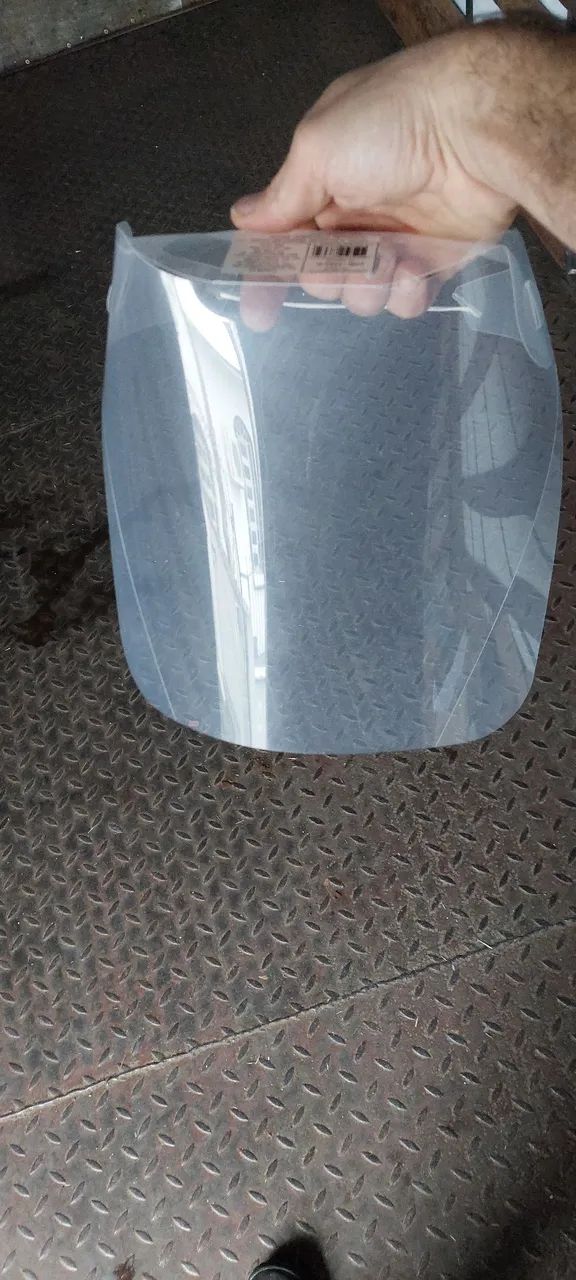 Protetor facial com elastico fino - Foto 3