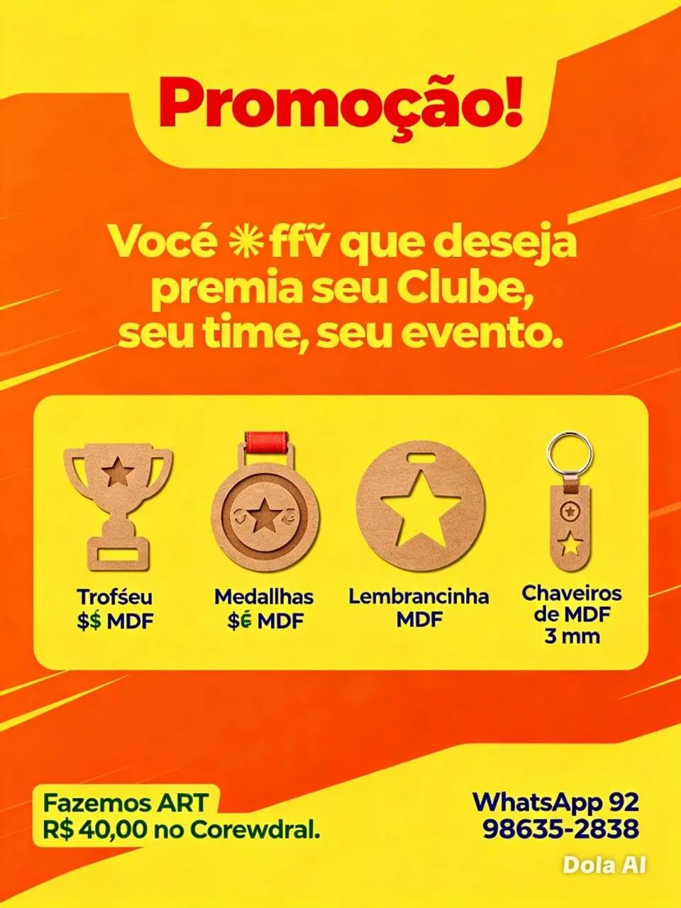 Fabricação de Troféu, Medalhas e outros  - Foto 2