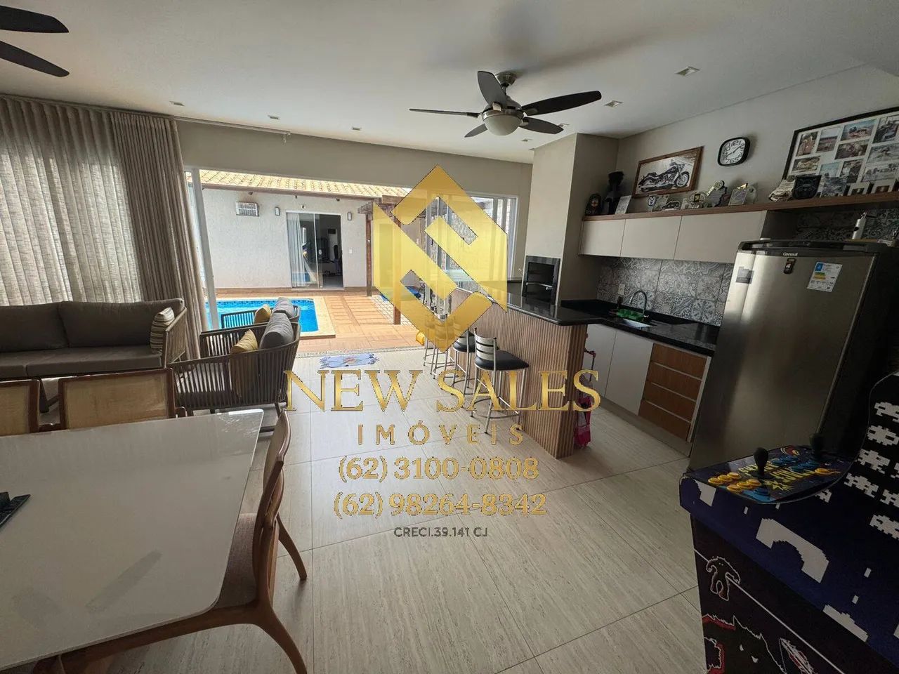 Casa- 4 quartos, 1 suíte, 180m², armários- Setor Jaó - Foto 4