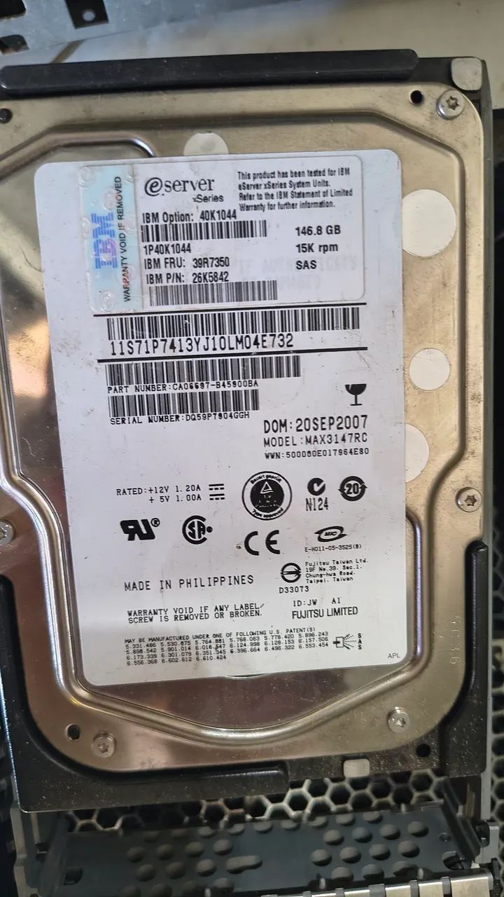 Servidor IBM 8gb de Ram 320 HD SAS  - Foto 5