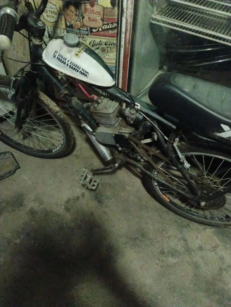 Bicicleta motorizada 80cc