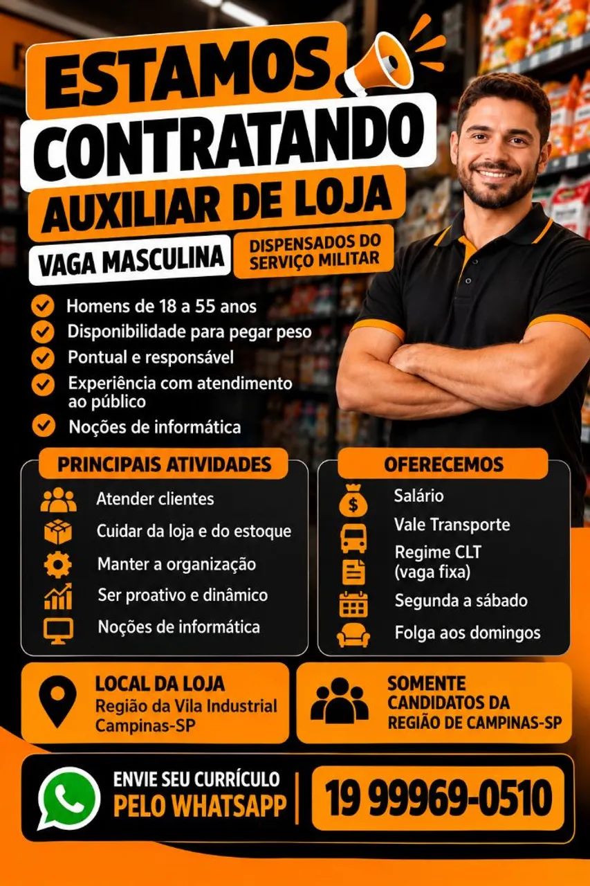 VAGA EMPREGO 