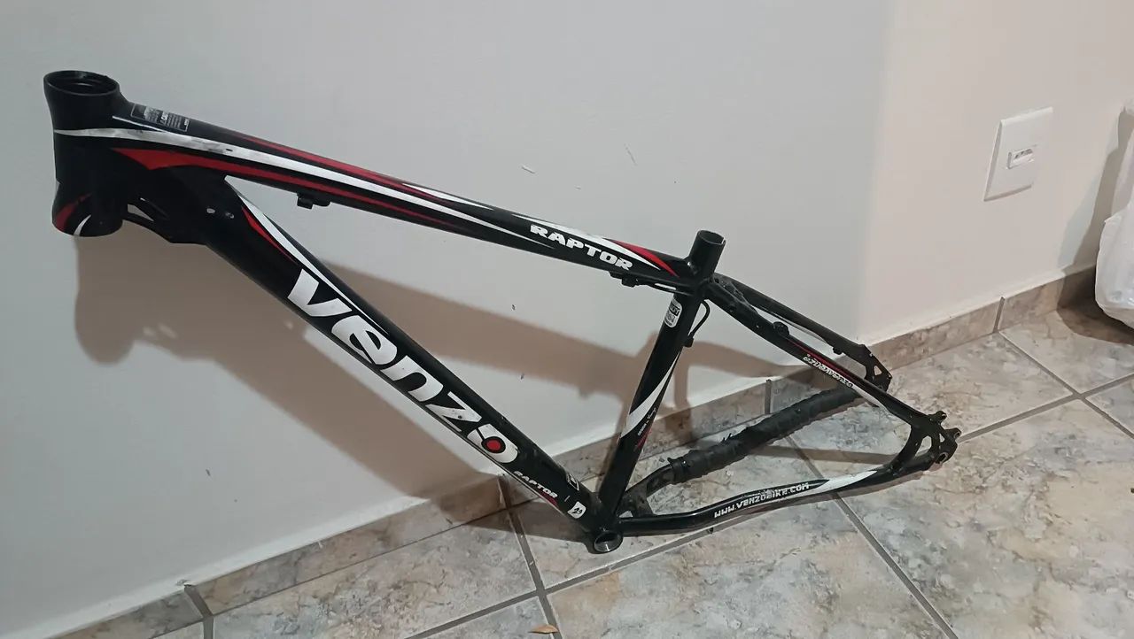 Quadro bicicleta venzo raptor aro 29. M - tamanho 17 