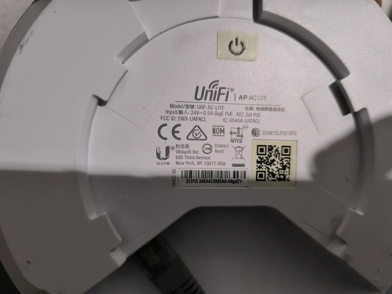 Ponto de acesso Unifi Uap Ac Lite 2.4 e 5.0Ghz - Foto 3