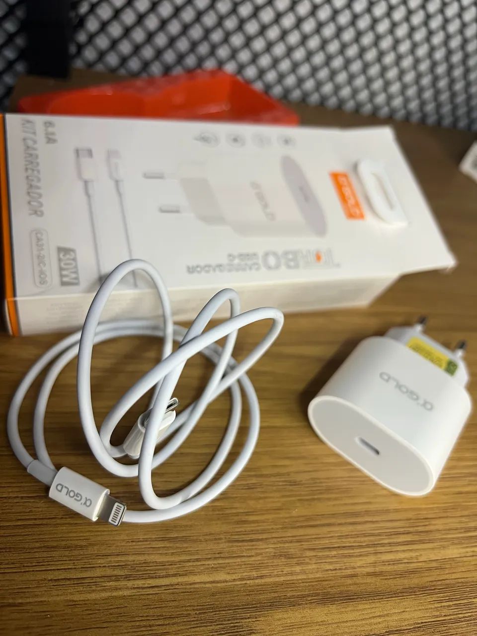 Carregador Iphone Turbo 30W + Cabo USB-C Lightning  - Foto 2