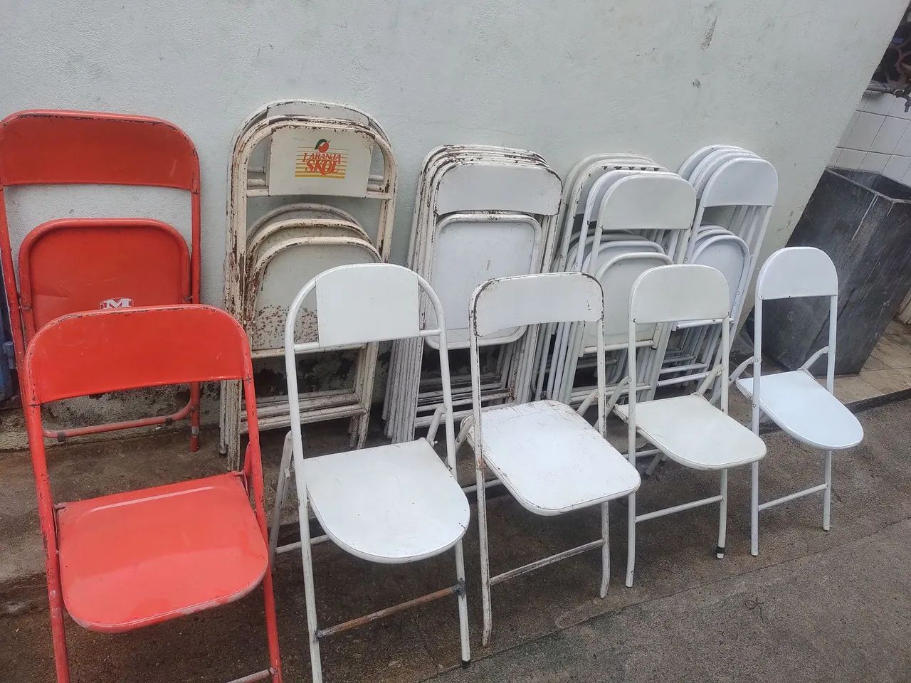 Cadeiras de ferro para bar