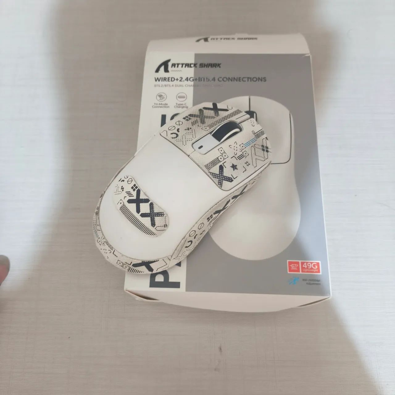 Mouse gamer attack shark x3  - Foto 3