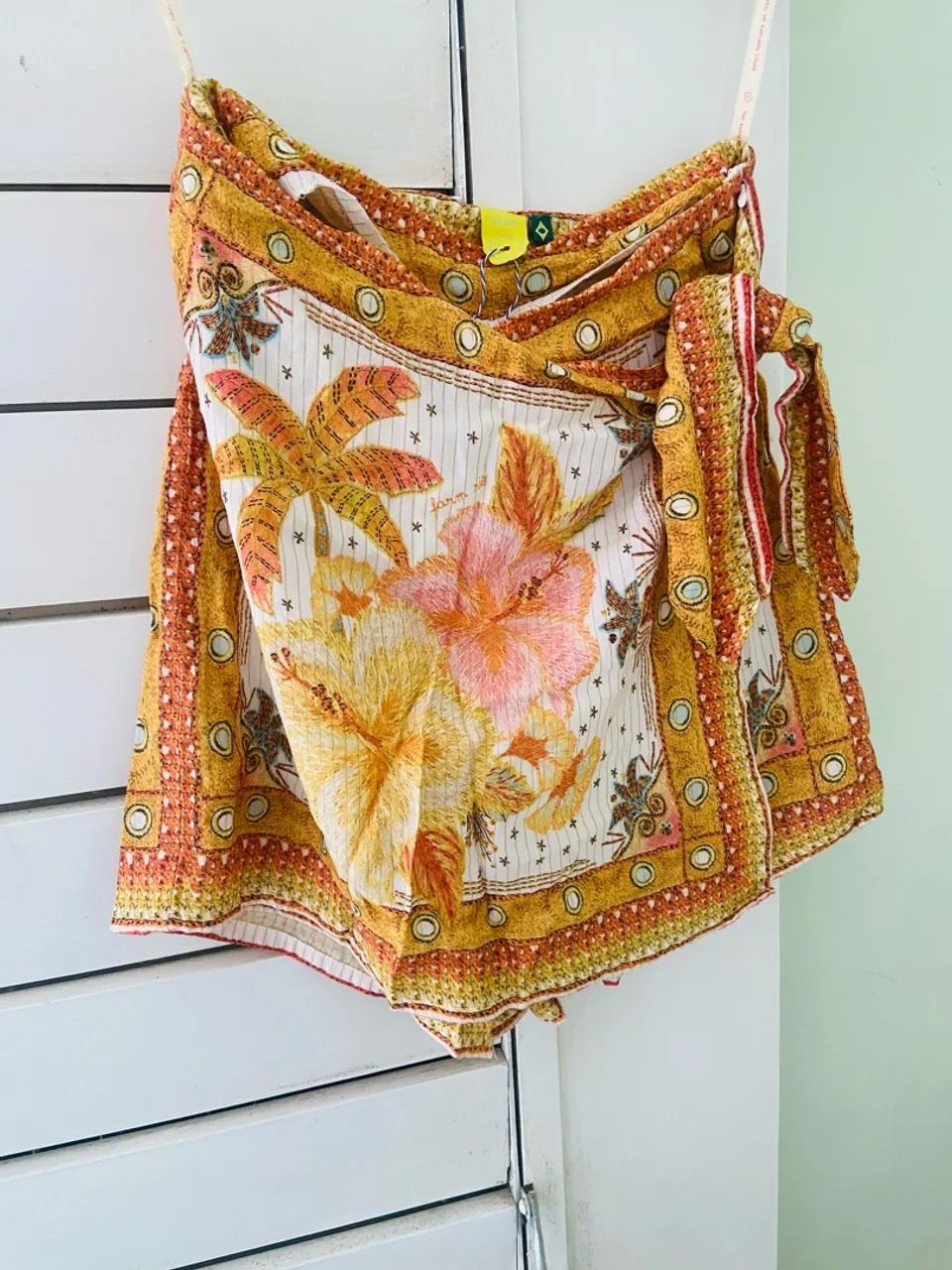 Short-saia Farm estampado PP