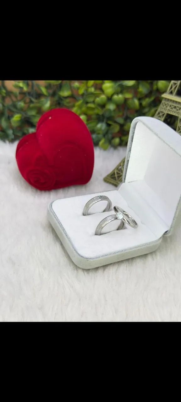 Aliança de namoro/compromisso/casamento  - Foto 4