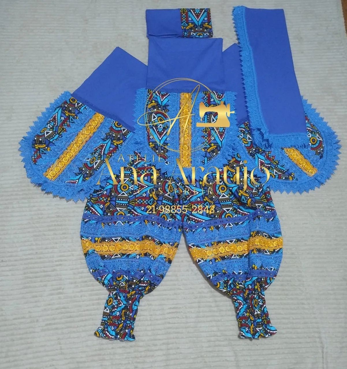 Roupa Rum Orixá Ògún 