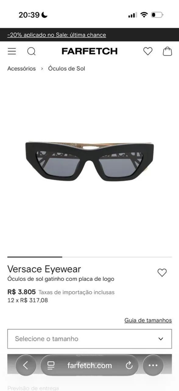 Óculos Versace Eyewear  - Foto 5