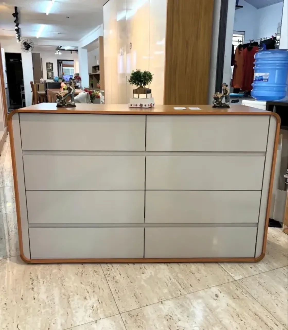 CÔMODA LOOP 8 GAVETAS  MDF. PRONTA ENTREGA. - Foto 4