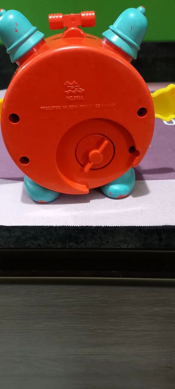 Relógio de Brinquedo Marca Trol  anos 80   - Foto 4
